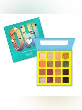 STEB Oh! Eyeshadow Palette is a 16 color makeup palette